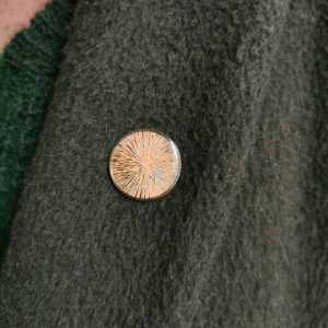 het onverharde pad pins - zon